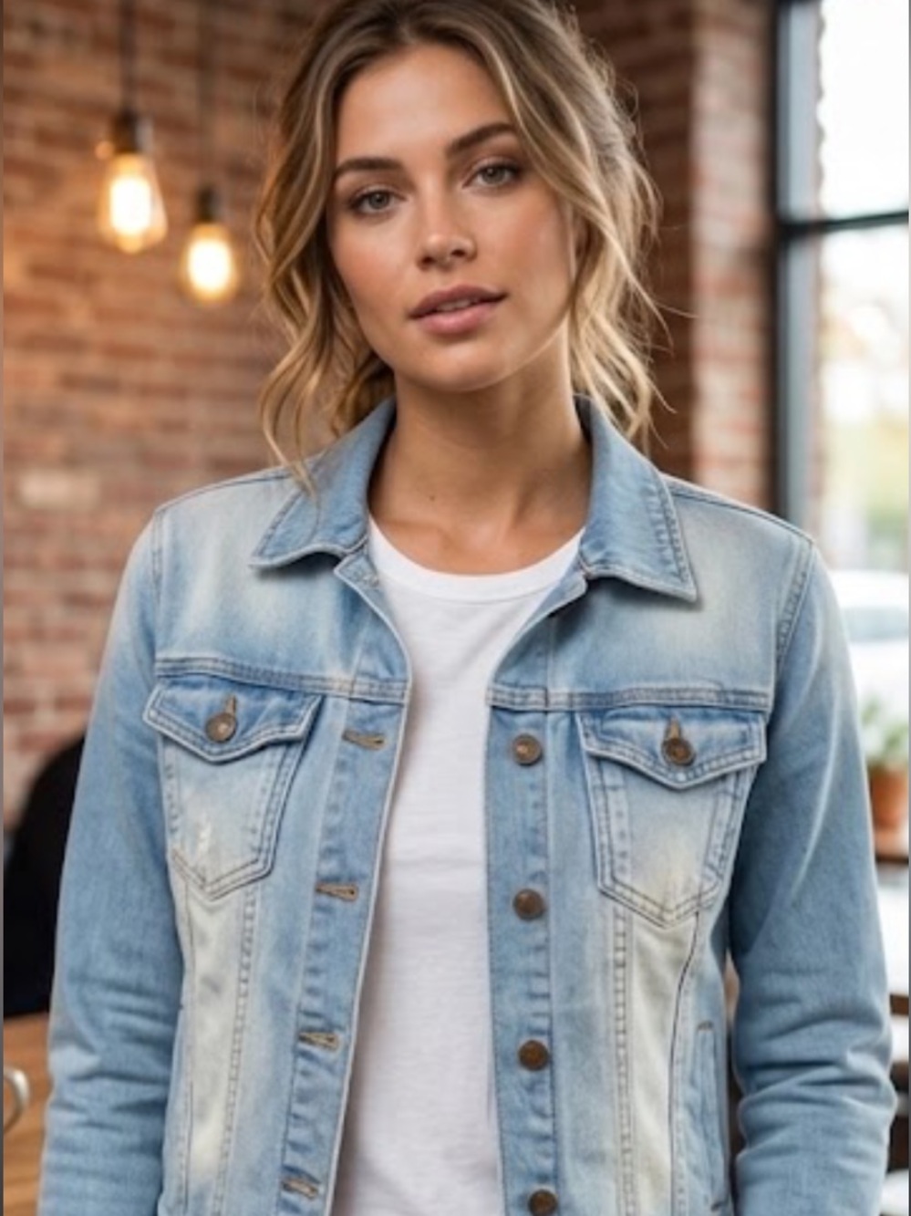 Women's Light Blue Denim Jacket
